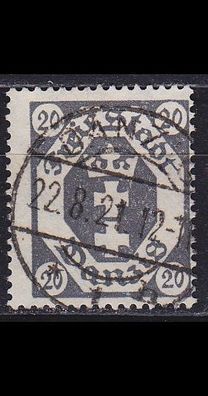 Germany REICH Danzig [1921] MiNr 0076 ( OO/ used )