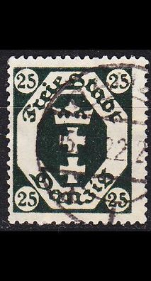Germany REICH Danzig [1921] MiNr 0077 ( OO/ used )