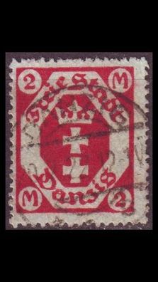 Germany REICH Danzig [1922] MiNr 0096 ( OO/ used )