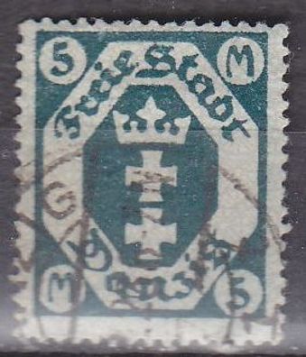 Germany REICH Danzig [1922] MiNr 0108 ( OO/ used )