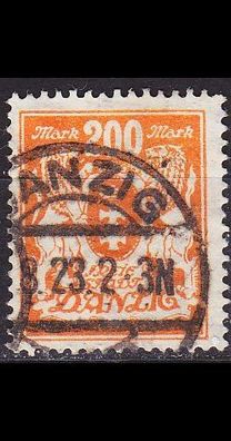 Germany REICH Danzig [1923] MiNr 0142 ( OO/ used )