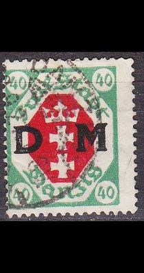 Germany REICH Danzig [Dienst] MiNr 0007 ( OO/ used )