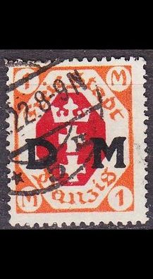 Germany REICH Danzig [Dienst] MiNr 0011 ( OO/ used )