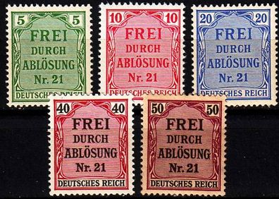 Germany REICH Dienst [1903] MiNr 0001 ex ( * */ mnh ) [02]
