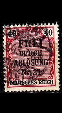 Germany REICH Dienst [1903] MiNr 0007 ( O/ used )