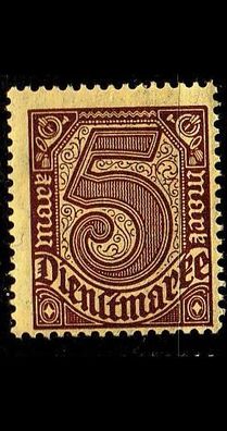 Germany REICH Dienst [1920] MiNr 0033 a ( * */ mnh )