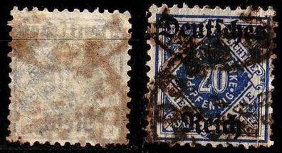 Germany REICH Dienst [1920] MiNr 0055 X ( O/ used ) [01]