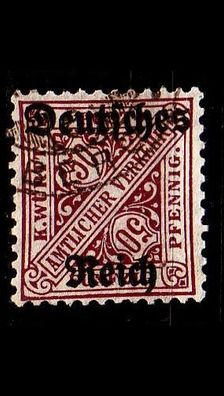 Germany REICH Dienst [1920] MiNr 0063 ( O/ used )