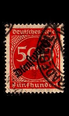 Germany REICH Dienst [1923] MiNr 0081 ( O/ used )