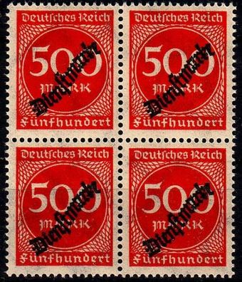 Germany REICH Dienst [1923] MiNr 0081 ( * */ mnh ) [01]