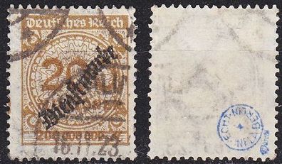 Germany REICH Dienst [1923] MiNr 0083 ( O/ used ) [01]