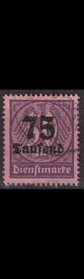 Germany REICH Dienst [1923] MiNr 0091 ( O/ used )