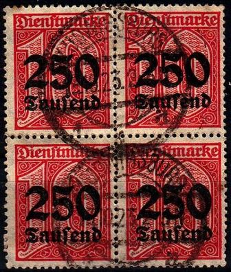 Germany REICH Dienst [1923] MiNr 0093 ( O/ used ) [01]