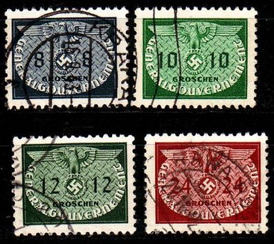 Germany REICH GenGouv [Dienst] MiNr 0016 ex ( O/ used ) [01]