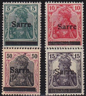 Germany Saar [1920] MiNr 0001 I ex ( * */ mnh ) [01]