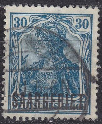 Germany Saar [1920] MiNr 0047 ( O/ used )