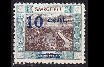 Germany Saar [1921] MiNr 0072 II ( * */ mnh ) [01]