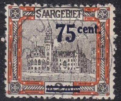 Germany Saar [1921] MiNr 0079 I ( O/ used )