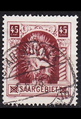 Germany Saar [1925] MiNr 0102 ( O/ used )