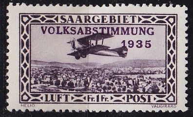 Germany Saar [1934] MiNr 0197 ( * / mh )