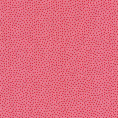 Westfalenstoffe Junge Linie 0,5m rosa Punkte * Kinderstoffe * 100% Baumwolle