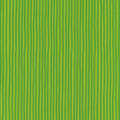 Westfalenstoffe Junge Linie 0,5m grün Streifen * Kinderstoffe * 100% Baumwolle