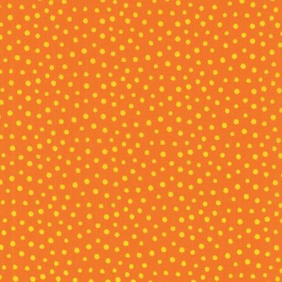 Westfalenstoffe Junge Linie 0,5m orange Tupfen Dots * Kinderstoffe * 100% Baumwolle