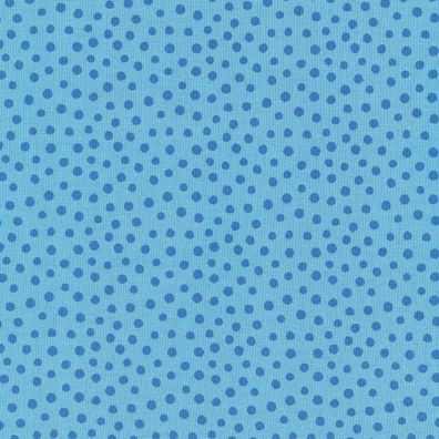 Westfalenstoffe Junge Linie 0,5m hellblau Tupfen Dots * Kinderstoffe * 100% Baumwolle