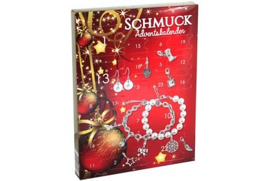 Di Lusso Schmuck Adventskalender 24-teiliges Damen Schmuckset
