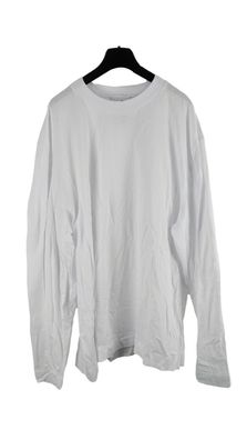 Collusion - Langärmliges Shirt aus Bio-Baumwolle in Weiß Herren Gr. XXL