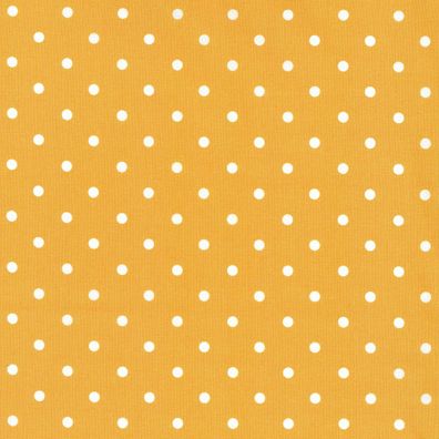 Westfalenstoffe Capri Dots 0,5m gelb Punkte * Kinderstoffe * Druckstoff
