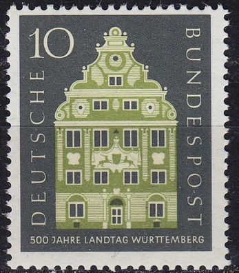 Germany BUND [1957] MiNr 0279 ( * */ mnh ) Architektur