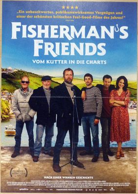 Fisherman´s Friends - Original Kinoplakat A3 - James Purefoy - Filmposter