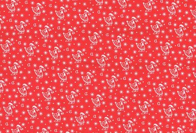 Westfalenstoffe Klassisch 0,5m Sterntaler rot * Kinderstoffe Druckstoff Patchwork