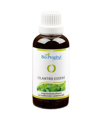 BioProphyl Cilantro Essenz | Koriander Essenz | 50 ml | Schwermetalausleitung