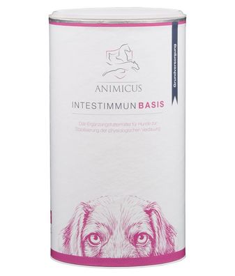 Animicus® Intestimmun Basis für Hunde | Unterstützung der Darmflora | 540 g Pulver