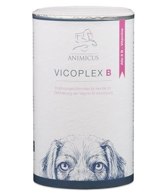 Animicus® Vicoplex B für Hunde | Optimierung der Vitamin B-Versorgung | 450 g Pulver