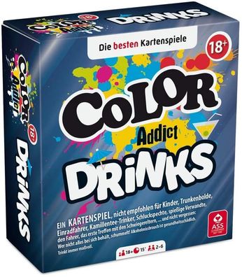 ASS Altenburger - Kartenspiel Color Addict Drinks Trinkspiel Gesellschaftsspiel