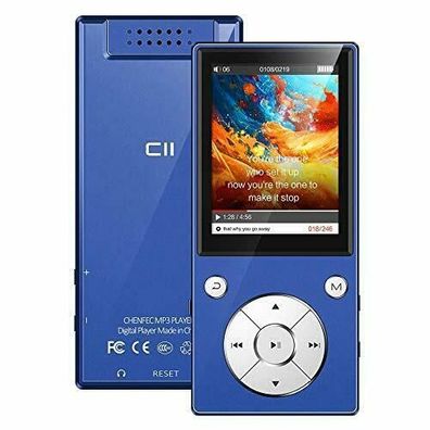 ChenFec Bluetooth-MP3-Player 16 GB 24 Zoll Eingebauter Lautsprecher Metallgeh...