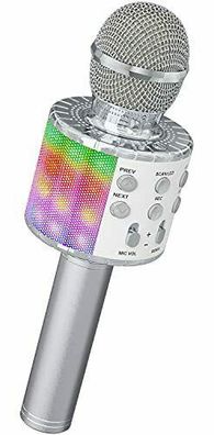 Mikrofon f?r Karaoke Ankuka Bluetooth Mikrophon mit Lautsprecher und Dynamisc...