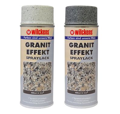 Wilckens Granit Effekt Spray Spraylack Granit-Look Sprühlack 400ml