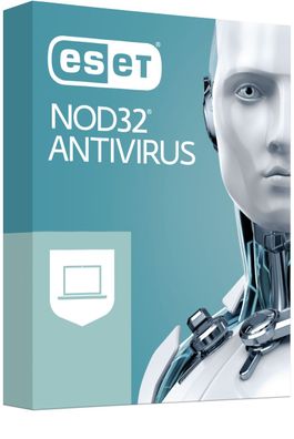 ESET NOD32 Antivirus|1 oder 3 PCs/ WIN|immer aktuell für 1 Jahr|Download|eMail|ESD