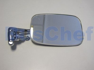 VW Käfer 1200 1300 1600 Aussenspiegel Spiegel RECHTS Edelstahl 67 - 03