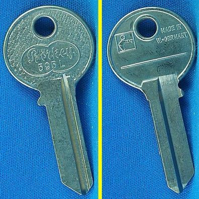 Schlüsselrohling Börkey 595 L alt - für Benco, Beram, Burgwächter, Ekla, Viro, Volm