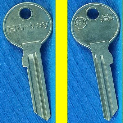 Schlüsselrohling Börkey 430 für verschiedene Vadeto, Wilka Profilzylinder