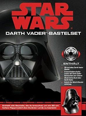 Star Wars - Bastelset »Darth Vader« basteln Buch Pappmodell 3D mit Soundeffekt