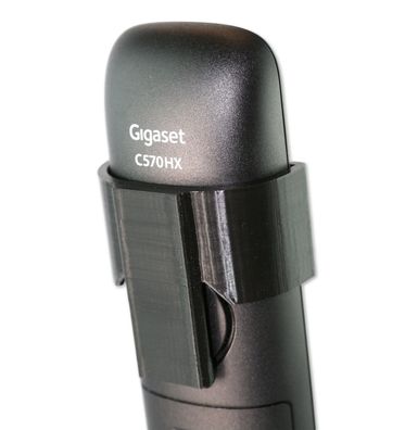 Gürtelclip für Gigaset C570, C575, E390, A690, AS690 aus 3D Druck
