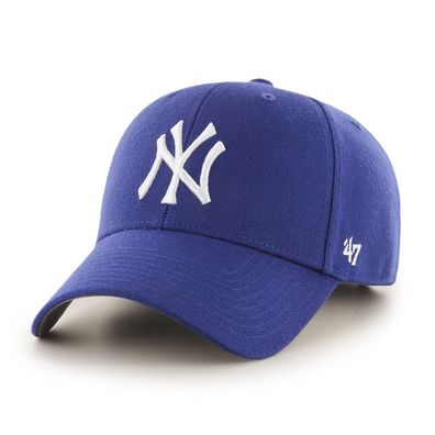 MLB New York Yankees NY Cap Basecap Baseballcap MVP Kappe Dark Royal 053838287952
