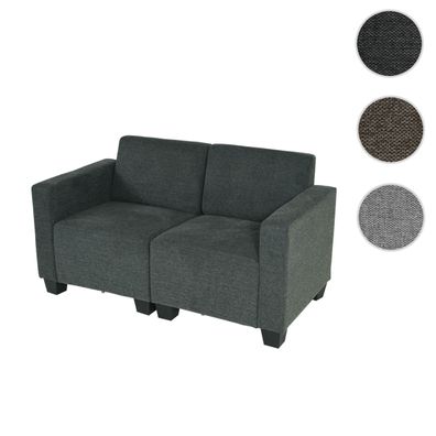 Modular 2-Sitzer Sofa Couch Lyon, Stoff/ Textil