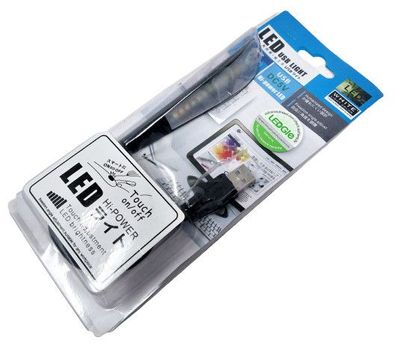 LEDGLE USB LED Licht tragbare Leselampe LED Nachtlicht PC Licht, Schwanenhals